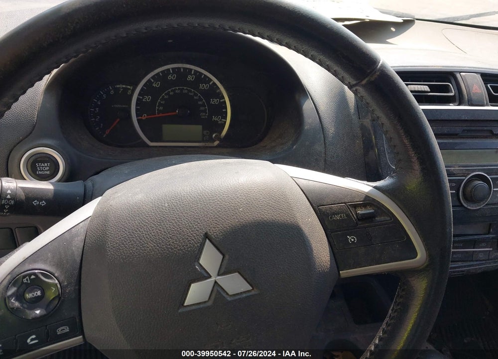 2014 MITSUBISHI MIRAGE ES VIN: ML32A4HJ0EH013658
