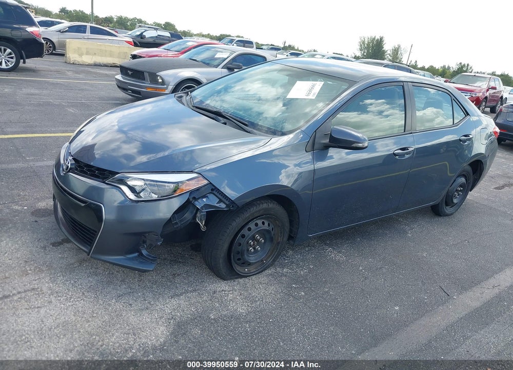2014 TOYOTA COROLLA S PLUS VIN: 2T1BURHE1EC078821