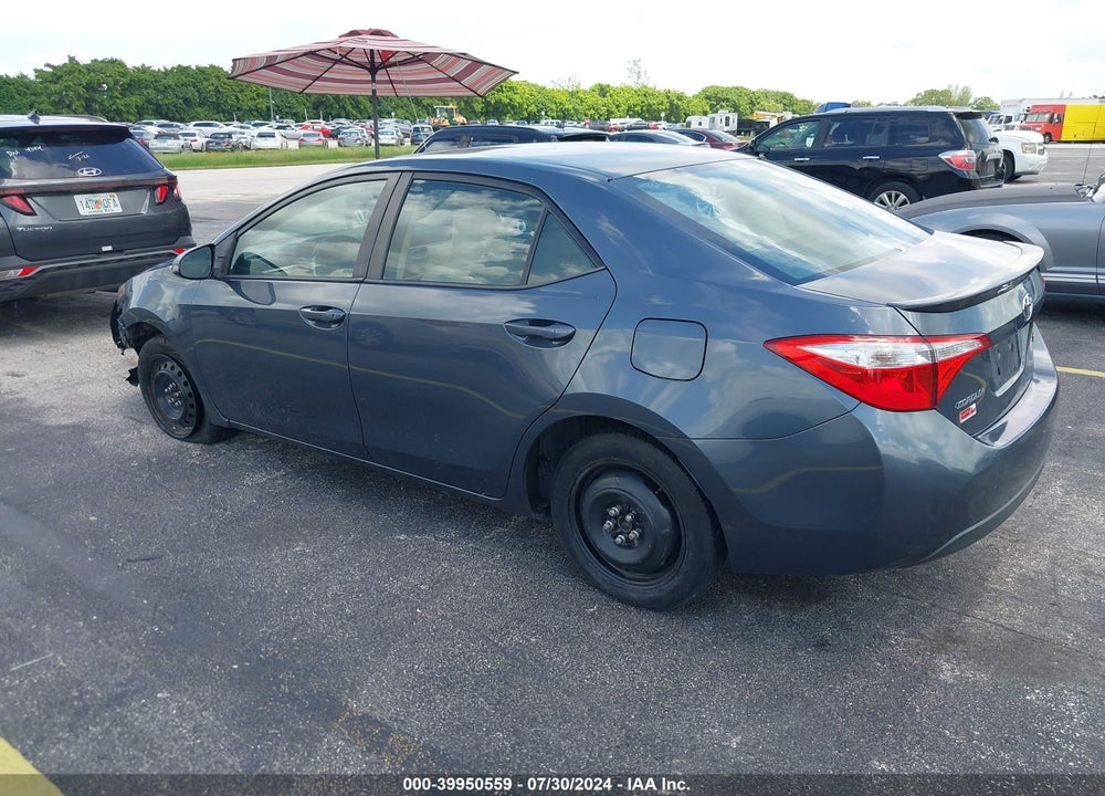 2014 TOYOTA COROLLA S PLUS VIN: 2T1BURHE1EC078821