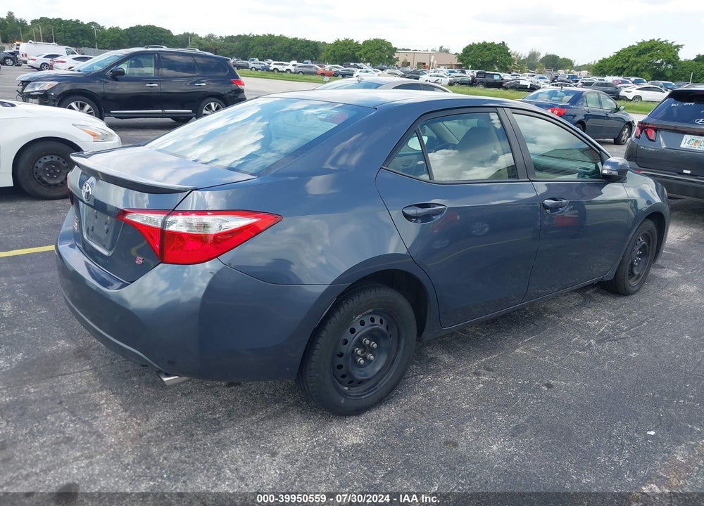 2014 TOYOTA COROLLA S PLUS VIN: 2T1BURHE1EC078821