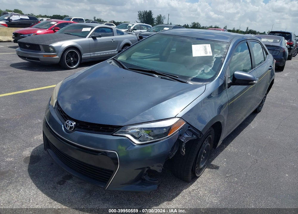 2014 TOYOTA COROLLA S PLUS VIN: 2T1BURHE1EC078821