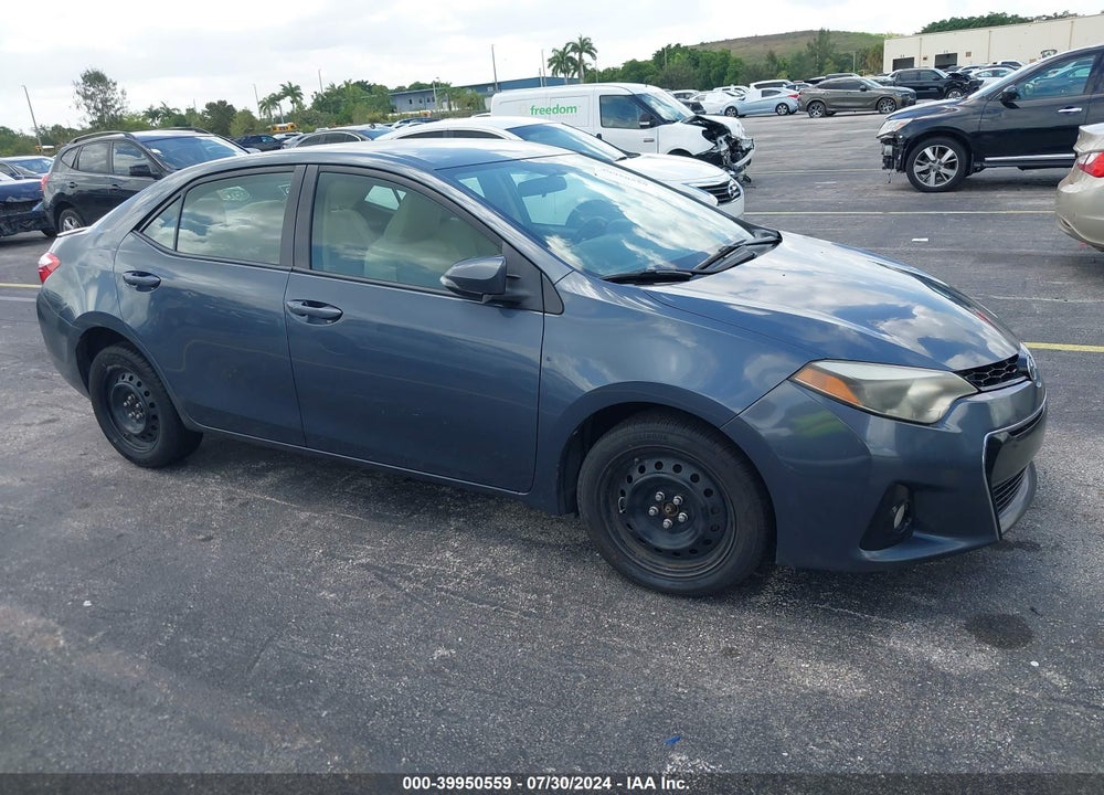 2014 TOYOTA COROLLA S PLUS VIN: 2T1BURHE1EC078821