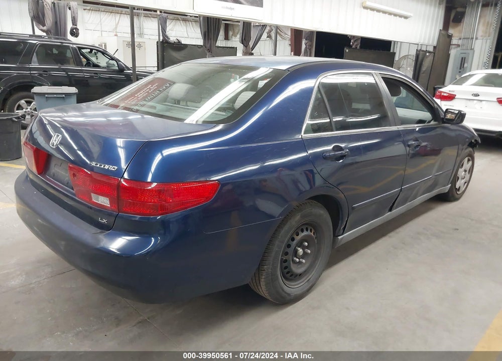 2005 HONDA ACCORD 2.4 LX VIN: 1HGCM56475A111236