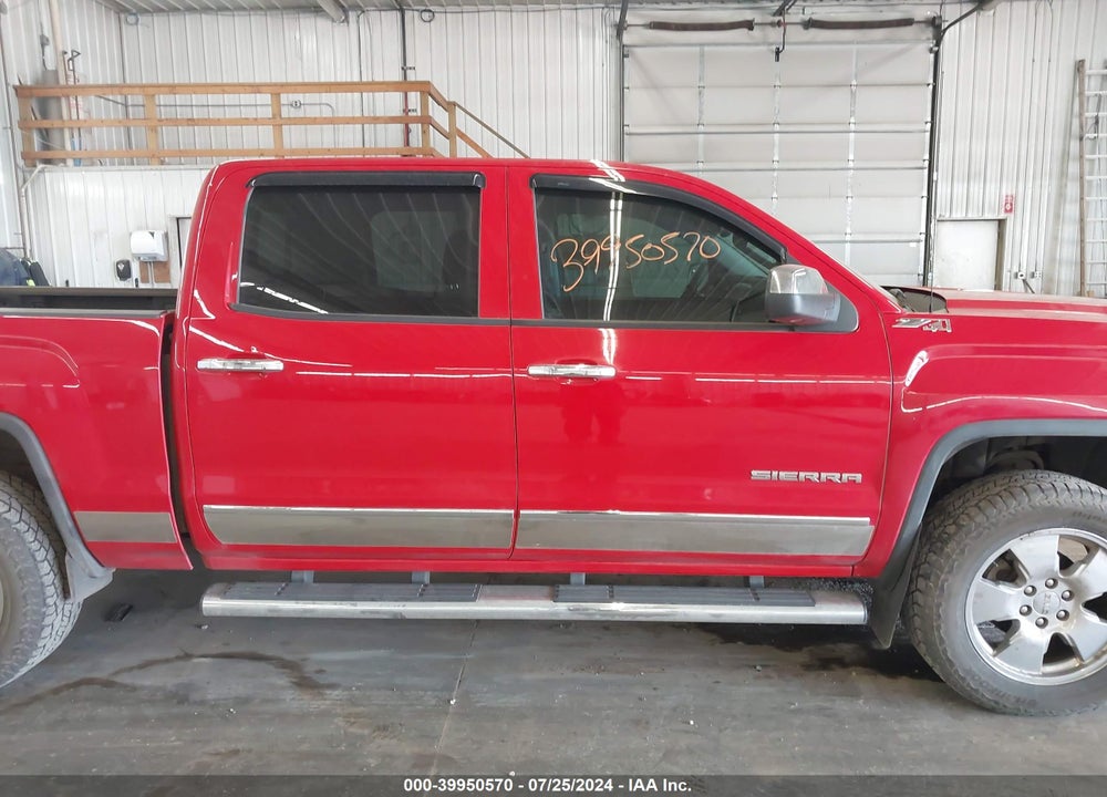 2015 GMC SIERRA 1500 SLT VIN: 3GTU2VEC9FG401689