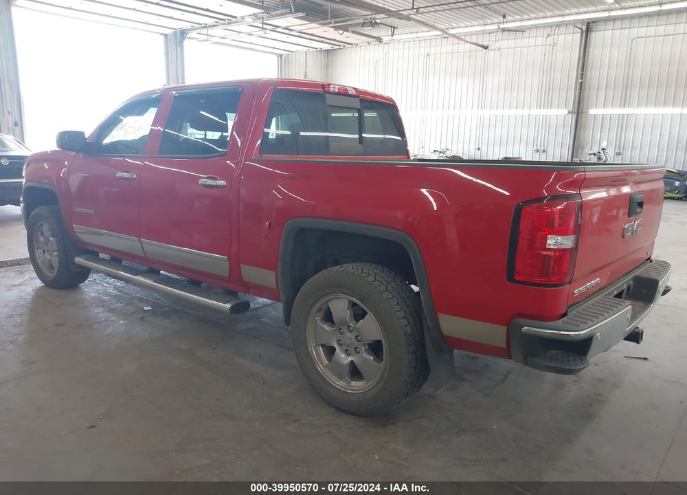 2015 GMC SIERRA 1500 SLT VIN: 3GTU2VEC9FG401689