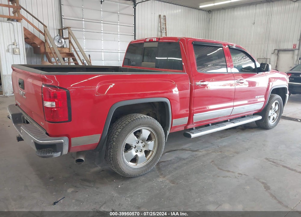 2015 GMC SIERRA 1500 SLT VIN: 3GTU2VEC9FG401689