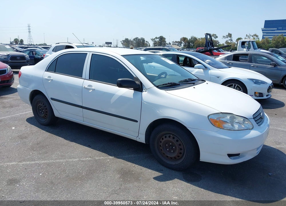 2003 TOYOTA COROLLA CE/LE VIN: JTDBR32E830008229