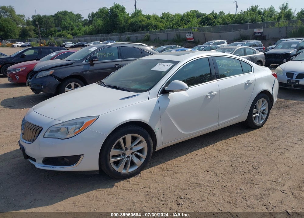 2016 BUICK REGAL TURBO VIN: 2G4GL5EX8G9121511