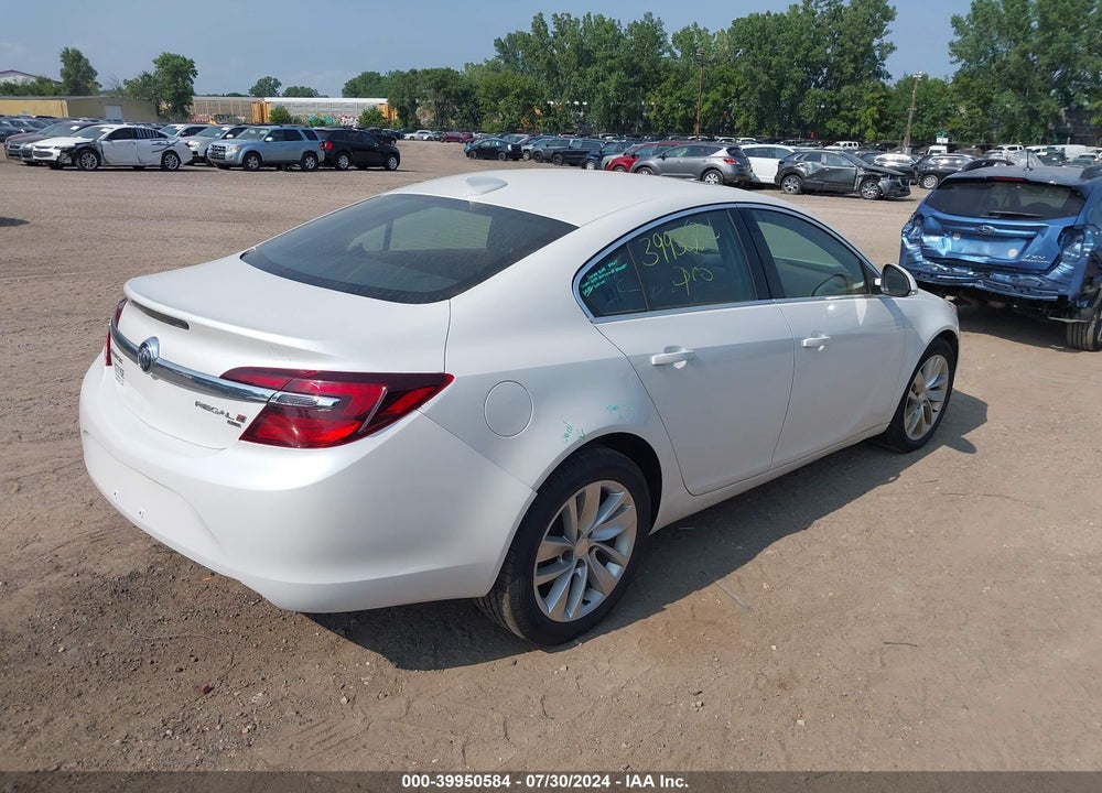 2016 BUICK REGAL TURBO VIN: 2G4GL5EX8G9121511