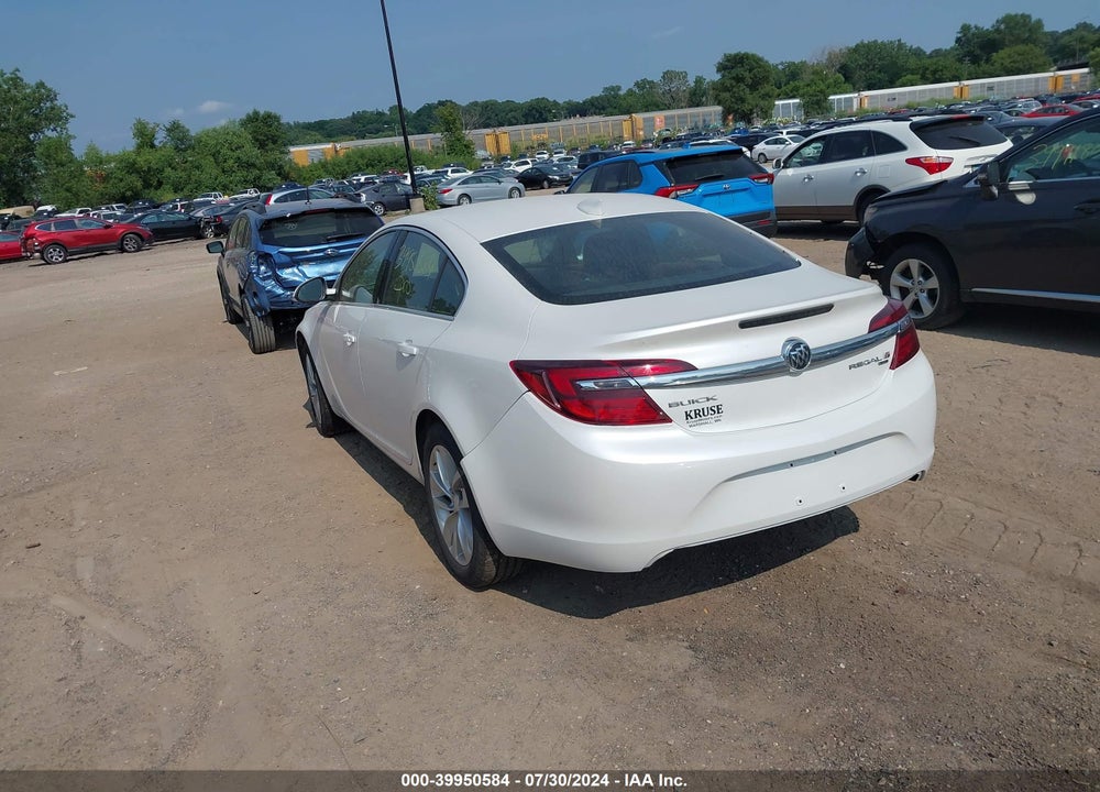 2016 BUICK REGAL TURBO VIN: 2G4GL5EX8G9121511
