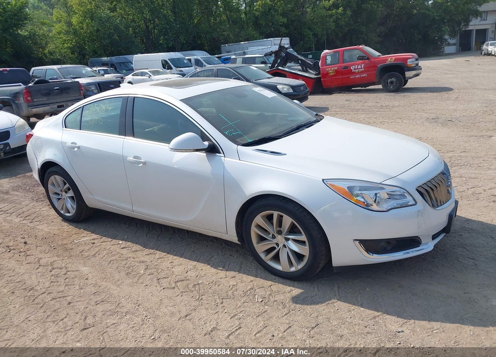 2016 BUICK REGAL TURBO VIN: 2G4GL5EX8G9121511