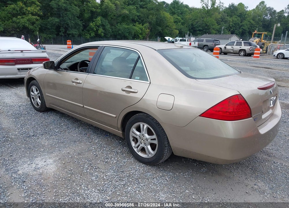 2006 HONDA ACCORD 2.4 EX VIN: 1HGCM56786A133371