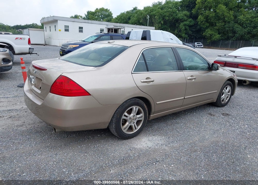 2006 HONDA ACCORD 2.4 EX VIN: 1HGCM56786A133371