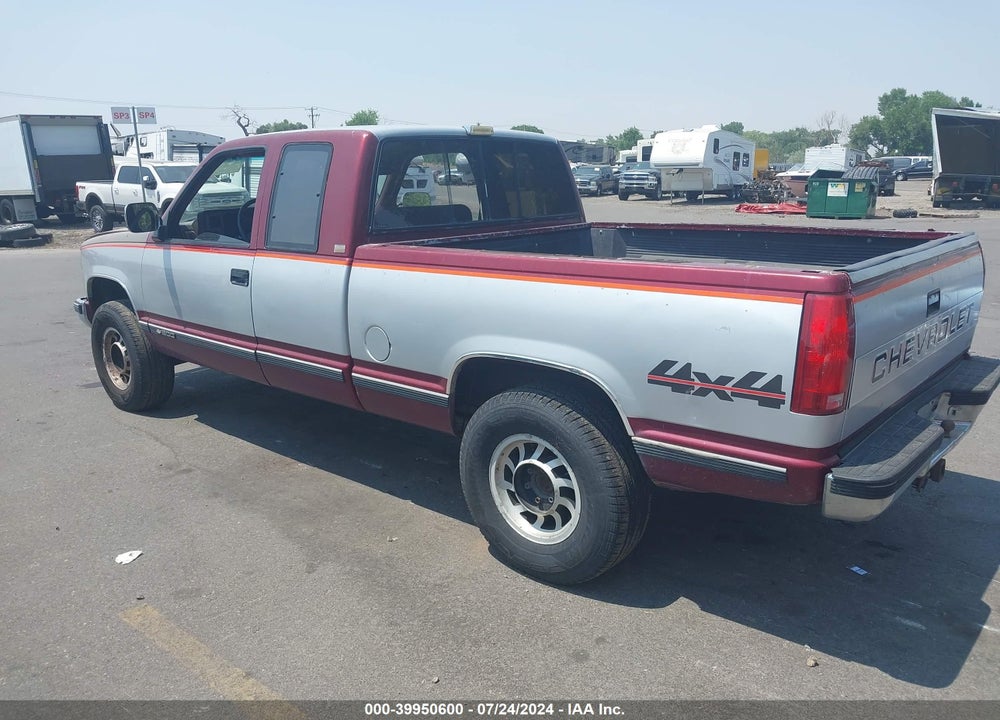 1989 CHEVROLET GMT-400 K1500 VIN: 2GCEK19KXK1250704