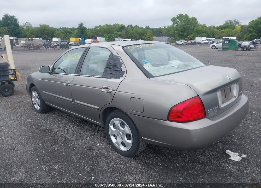 2004 NISSAN SENTRA 1.8S VIN: 3N1CB51D34L850951