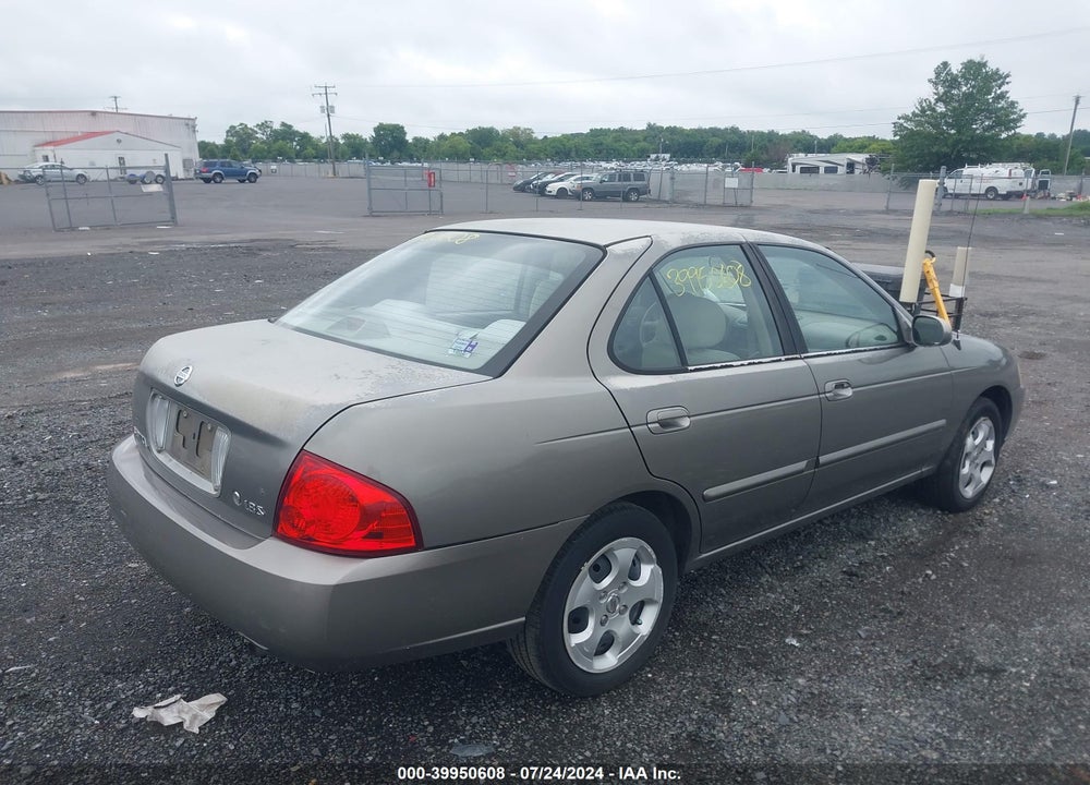 2004 NISSAN SENTRA 1.8S VIN: 3N1CB51D34L850951
