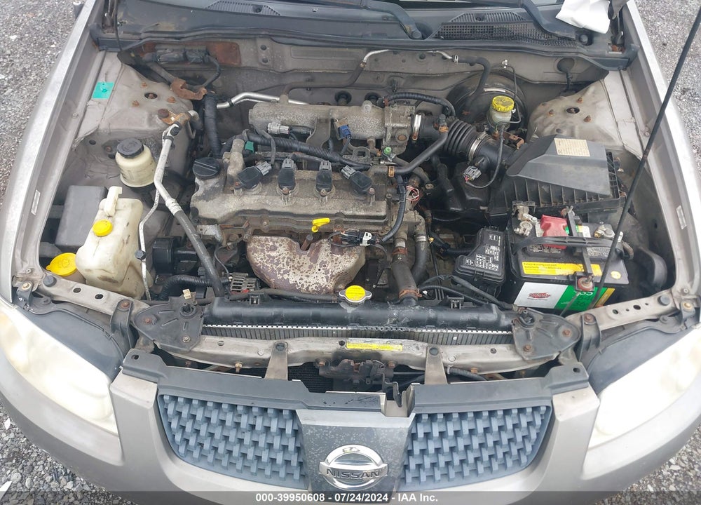 2004 NISSAN SENTRA 1.8S VIN: 3N1CB51D34L850951