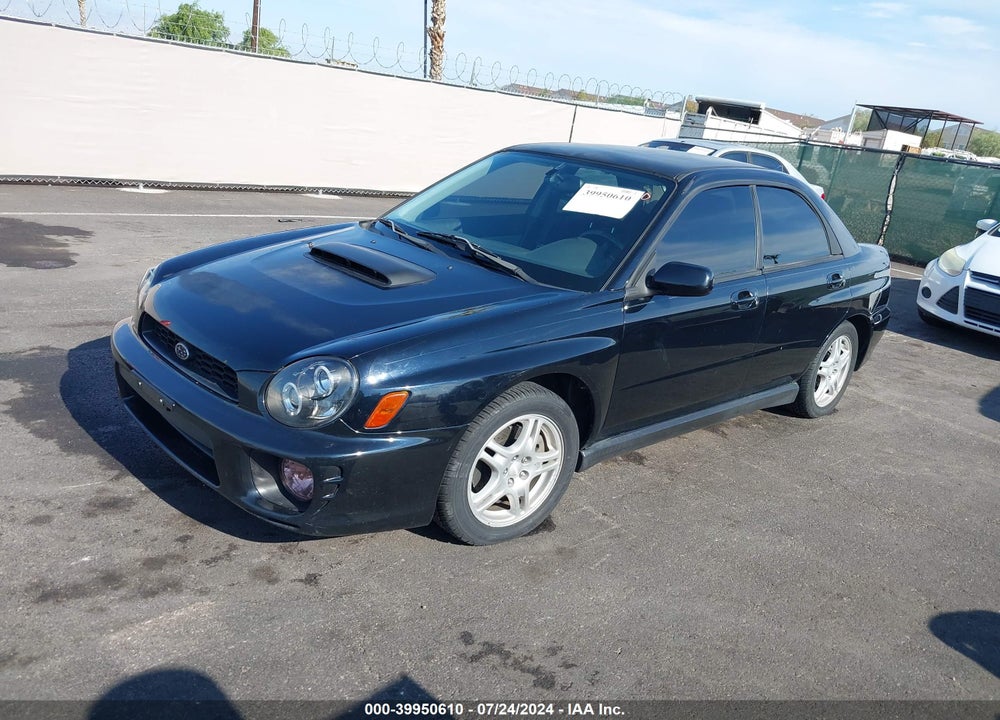 2002 SUBARU IMPREZA WRX VIN: JF1GD29652G518689