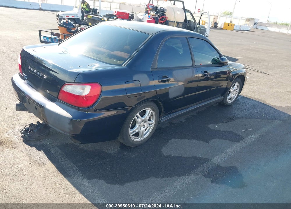 2002 SUBARU IMPREZA WRX VIN: JF1GD29652G518689