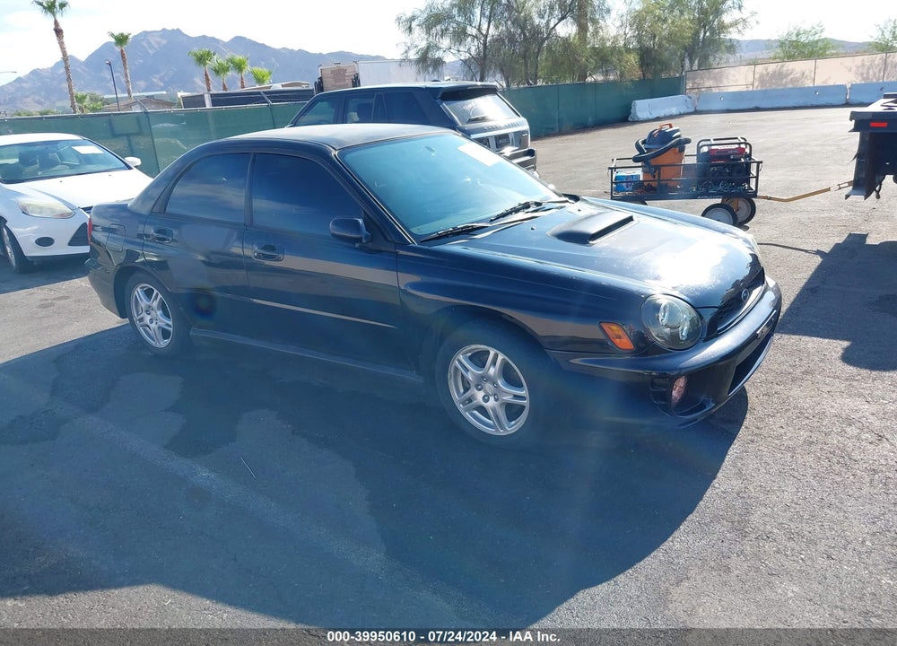 2002 SUBARU IMPREZA WRX VIN: JF1GD29652G518689
