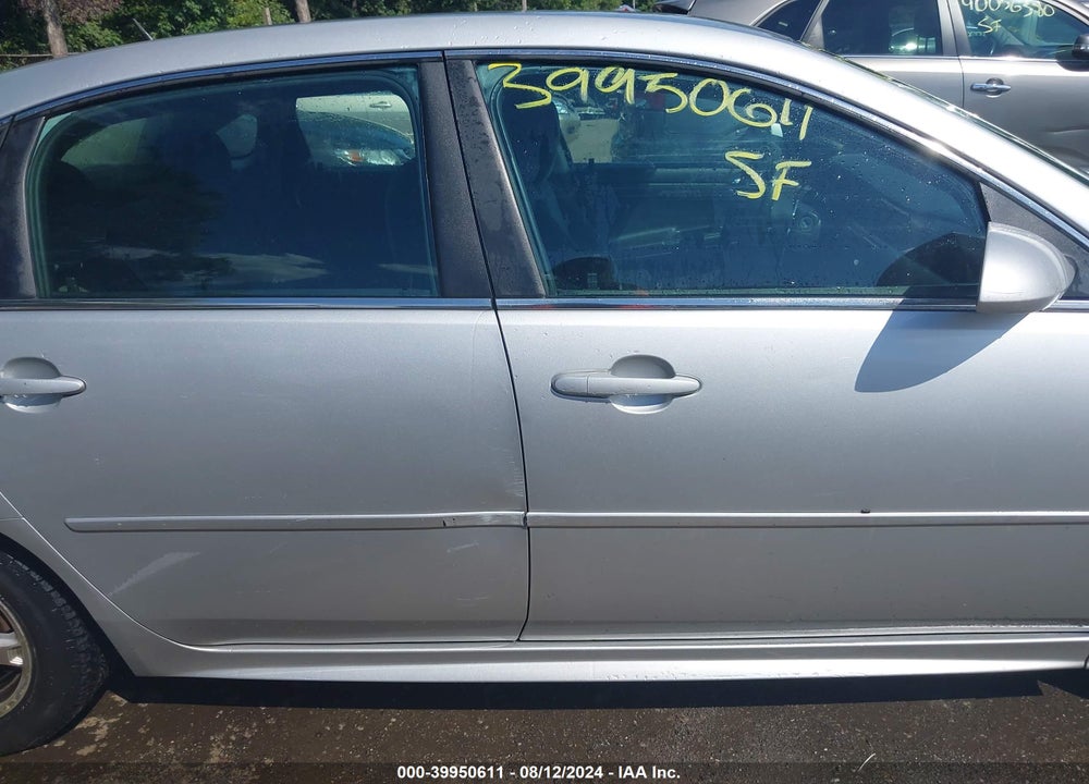 2012 CHEVROLET IMPALA LS VIN: 2G1WF5E32C1142568