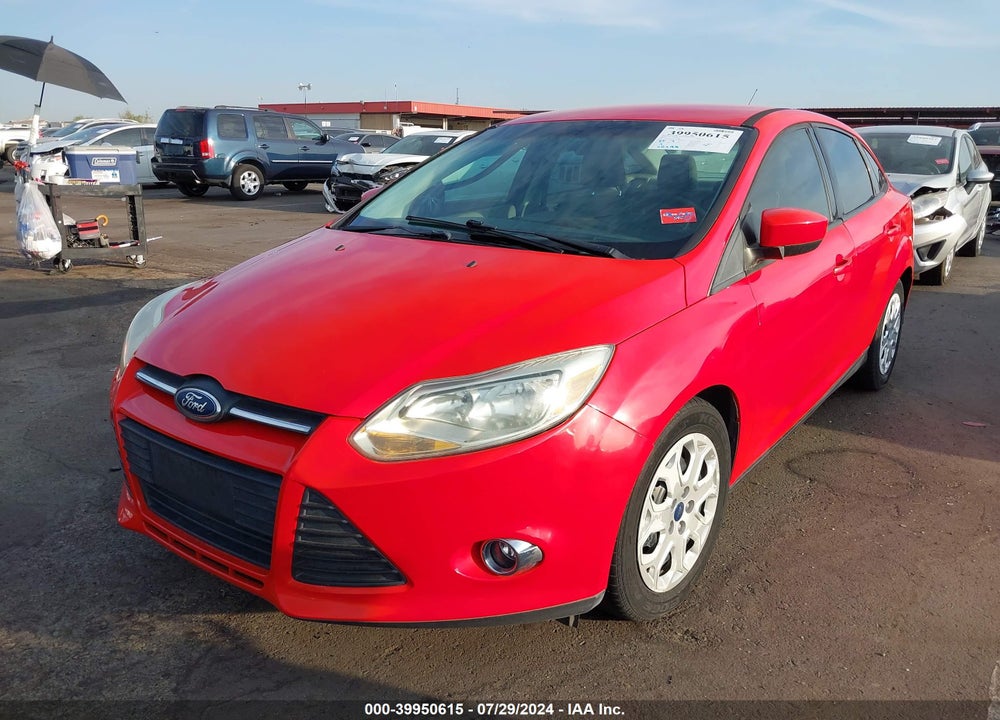 2012 FORD FOCUS SE VIN: 1FAHP3F28CL244268