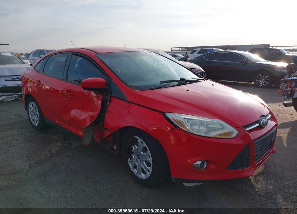 2012 FORD FOCUS SE VIN: 1FAHP3F28CL244268