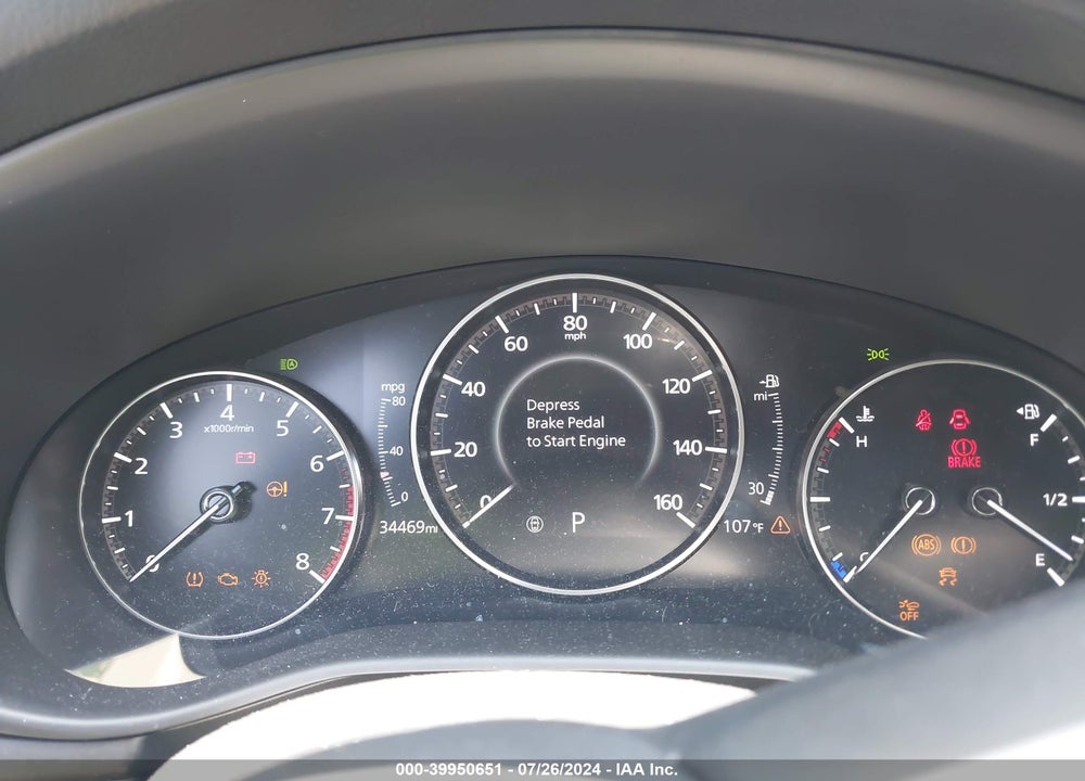 2022 MAZDA 3 CARBON EDITION VIN: JM1BPALL6N1503369