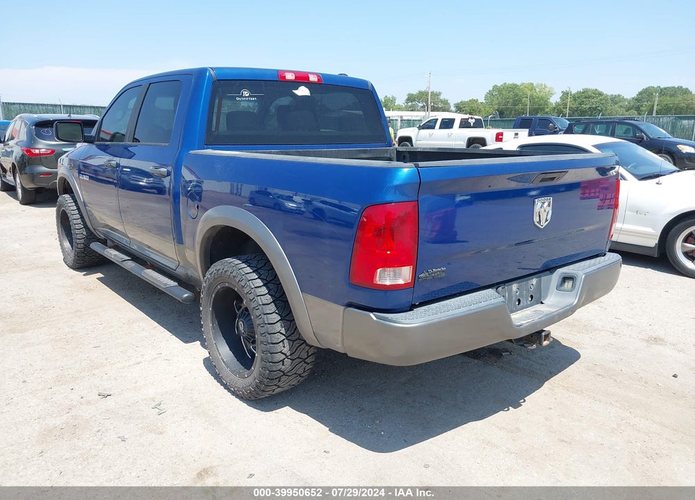 2010 DODGE RAM 1500 SLT/SPORT/TRX VIN: 1D7RV1CT4AS255850
