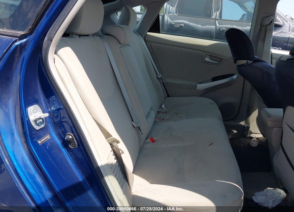 2011 TOYOTA PRIUS FIVE/FOUR/ONE/THREE/TWO VIN: JTDKN3DU7B0324879