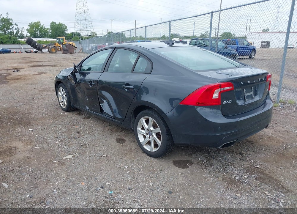 2015 VOLVO S60 T5 VIN: YV140MFJ9F1357988