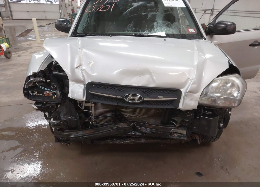 2006 HYUNDAI TUCSON GL VIN: KM8JM12B96U471218