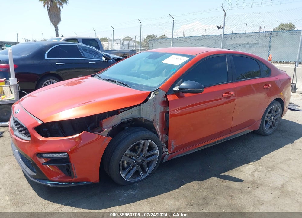 2021 KIA FORTE GT LINE VIN: 3KPF34AD4ME391984