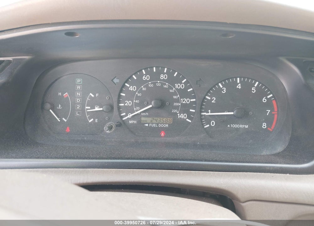 2000 TOYOTA CAMRY CE/LE/XLE VIN: JT2BG22K0Y0429903