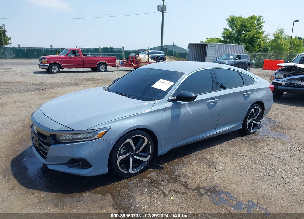 2022 HONDA ACCORD SPORT SPECIAL EDITION VIN: 1HGCV1F40NA087061