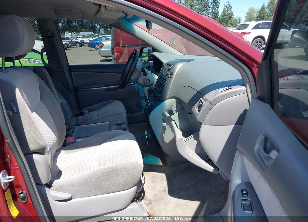 2008 TOYOTA SIENNA CE/LE VIN: 5TDZK23C88S138896