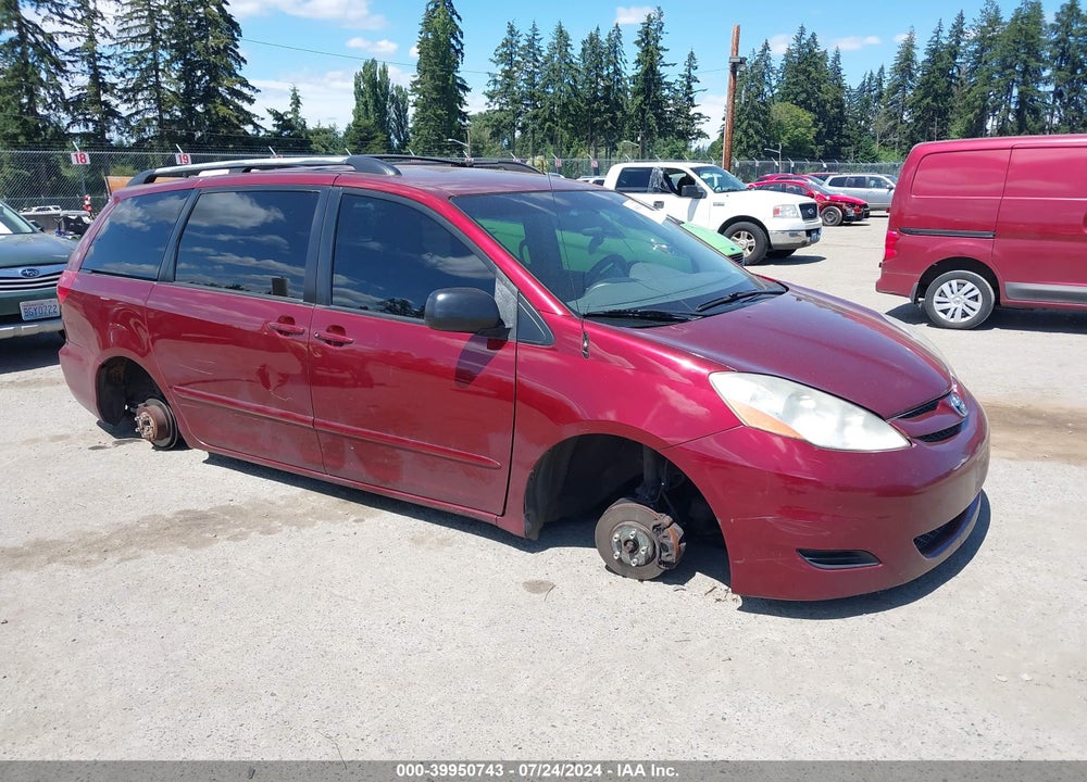 2008 TOYOTA SIENNA CE/LE VIN: 5TDZK23C88S138896