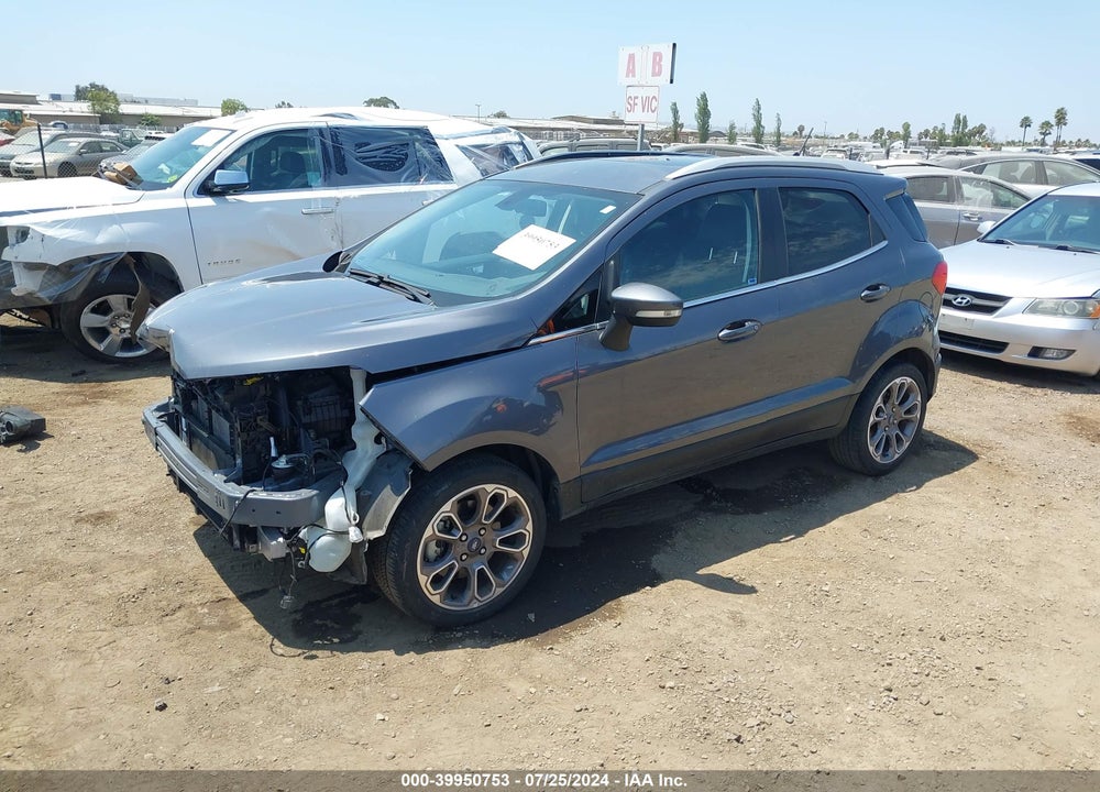 2020 FORD ECOSPORT TITANIUM VIN: MAJ3S2KE2LC382732