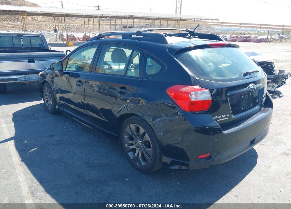 2012 SUBARU IMPREZA 2.0I SPORT LIMITED VIN: JF1GPAU67CH232217