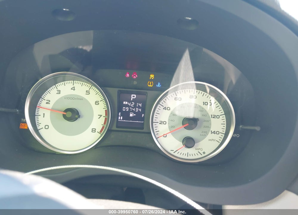 2012 SUBARU IMPREZA 2.0I SPORT LIMITED VIN: JF1GPAU67CH232217