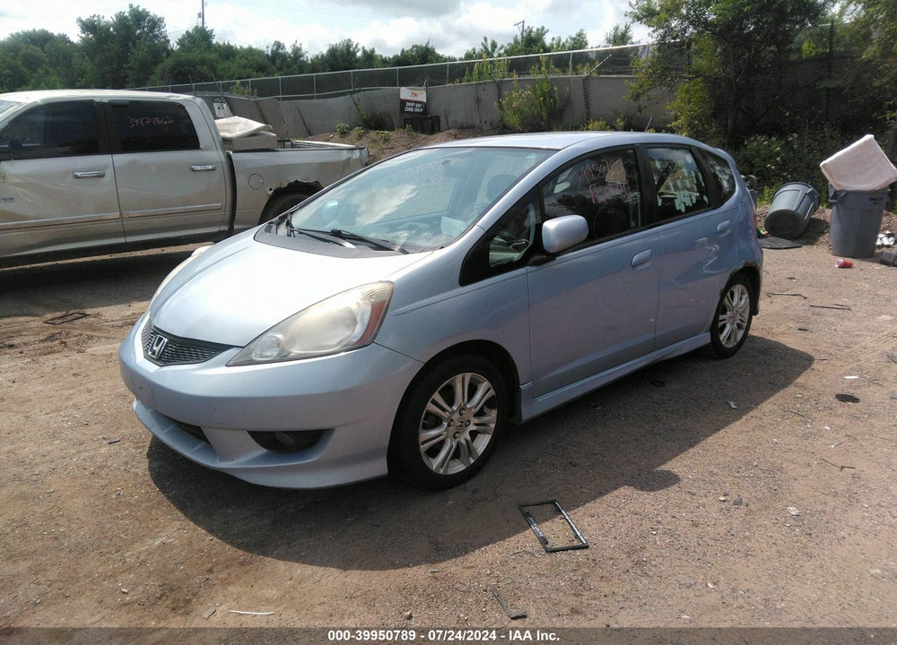2009 HONDA FIT SPORT VIN: JHMGE886X9S021770