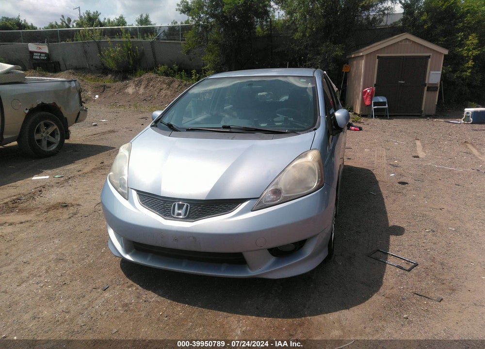 2009 HONDA FIT SPORT VIN: JHMGE886X9S021770