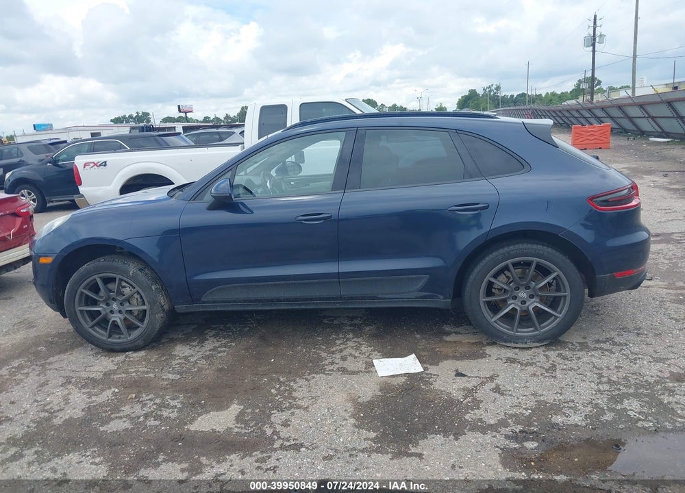 2015 PORSCHE MACAN S VIN: WP1AB2A58FLB67281