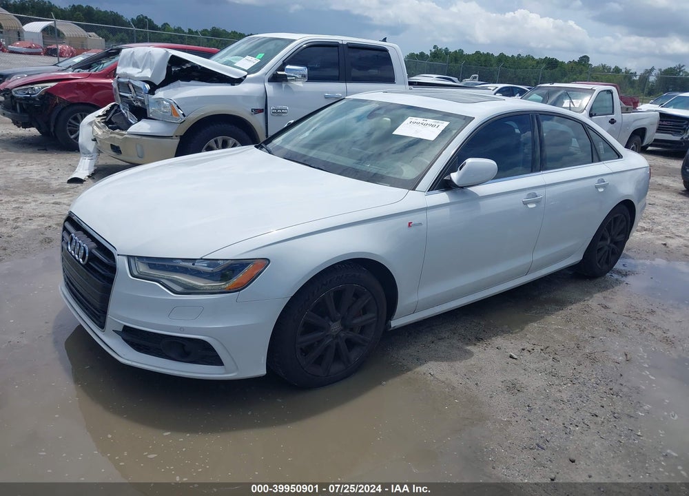 2012 AUDI A6 3.0 PREMIUM VIN: WAUFGAFC0CN042265