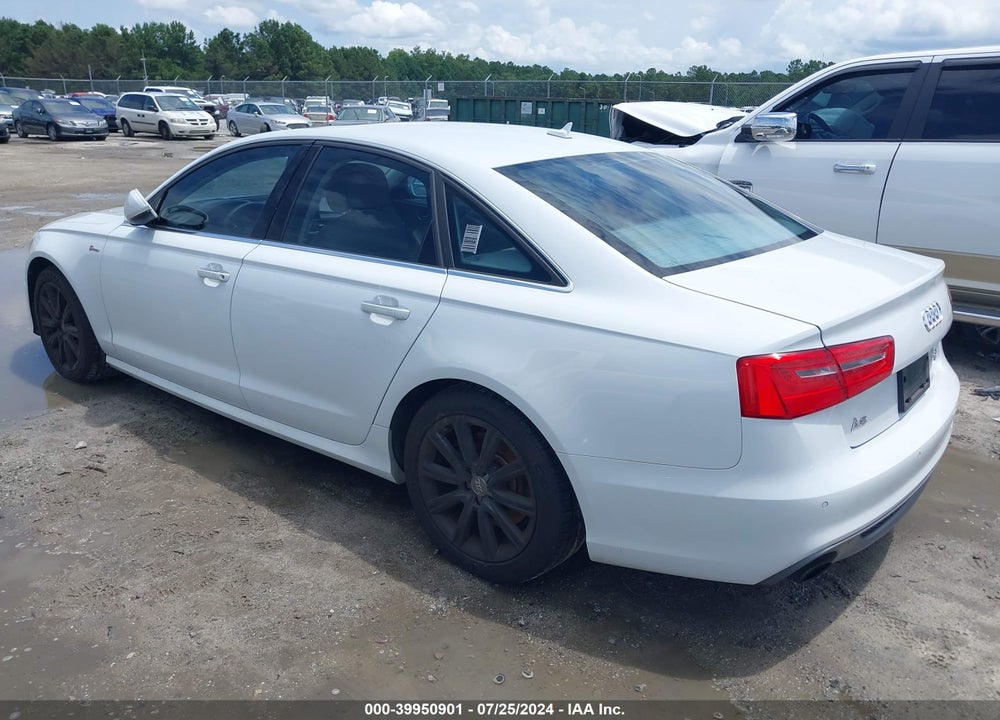 2012 AUDI A6 3.0 PREMIUM VIN: WAUFGAFC0CN042265