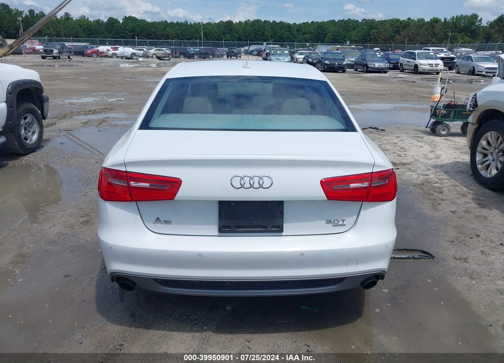 2012 AUDI A6 3.0 PREMIUM VIN: WAUFGAFC0CN042265