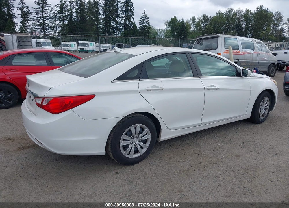 2012 HYUNDAI SONATA GLS VIN: 5NPEB4AC5CH309471