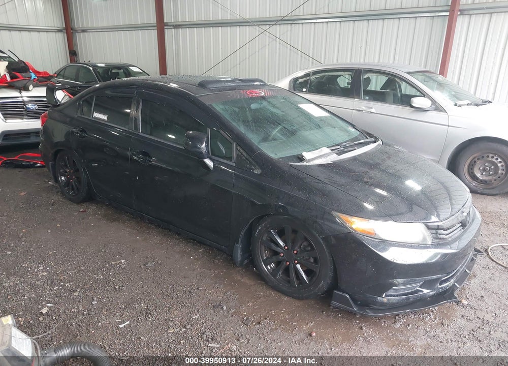 2012 HONDA CIVIC EX VIN: 19XFB2F84CE081433