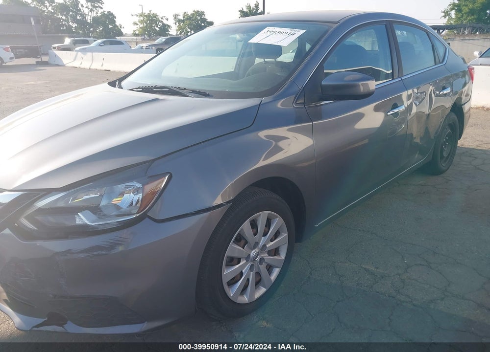 2018 NISSAN SENTRA S VIN: 3N1AB7AP2JY323625