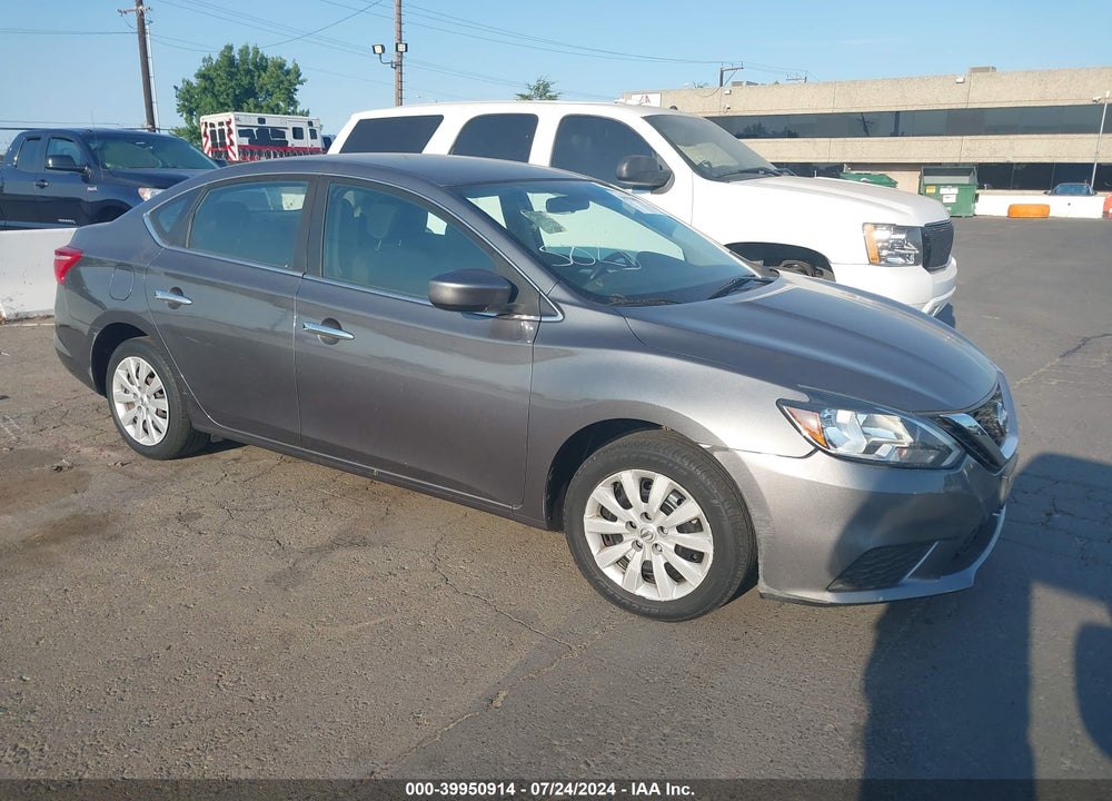 2018 NISSAN SENTRA S VIN: 3N1AB7AP2JY323625